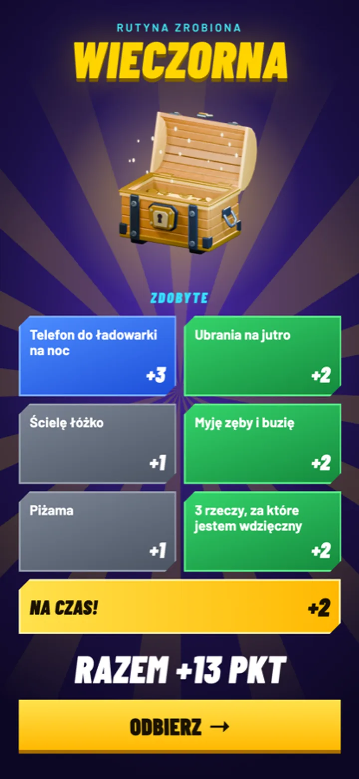 Skrzynia po rutynie